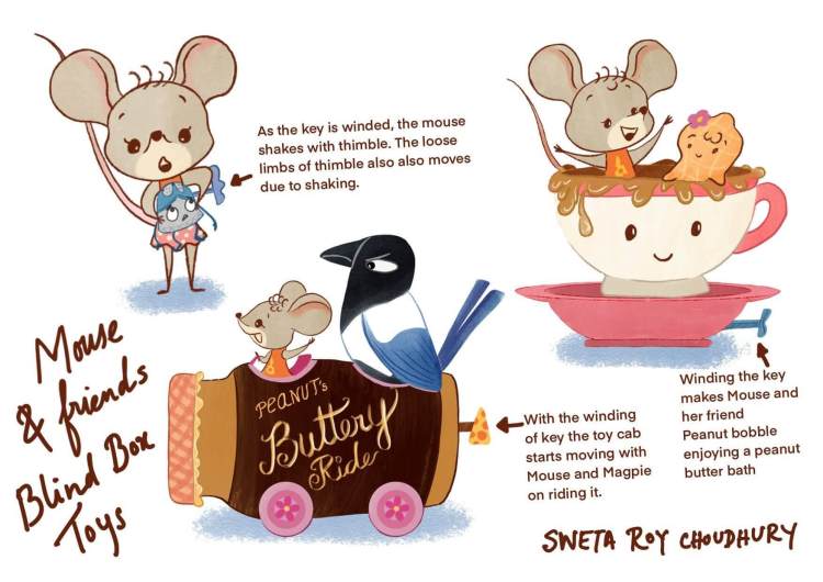 Illustrated toy concepts